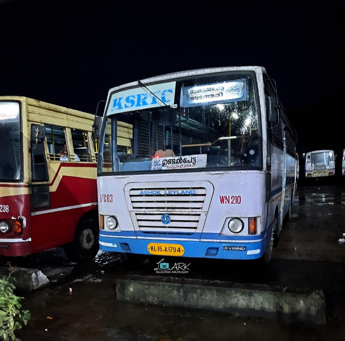 KSRTC ATC 03 Sulthan Bathery - Gundlupet Bus Timings