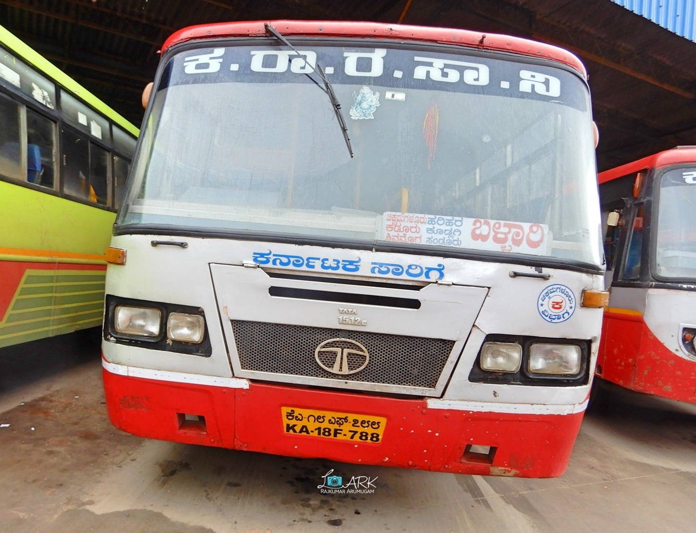 KSRTC KA-18-F-0788 Chikkamagaluru - Ballari Bus Timings