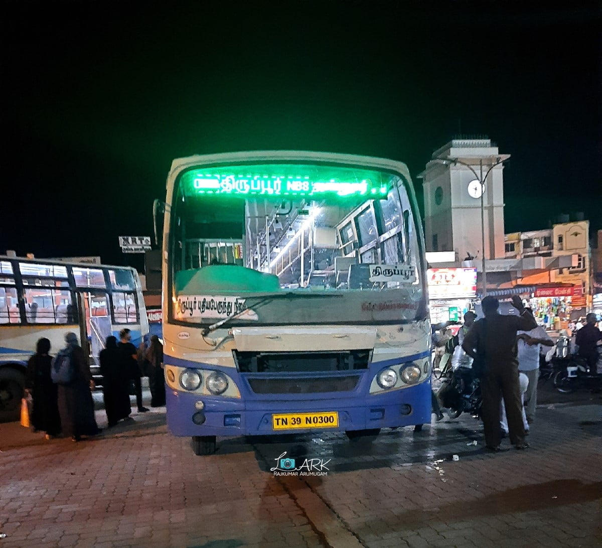 TNSTC TN 39 N 0300 Mettupalayam - Tiruppur Bus Timings