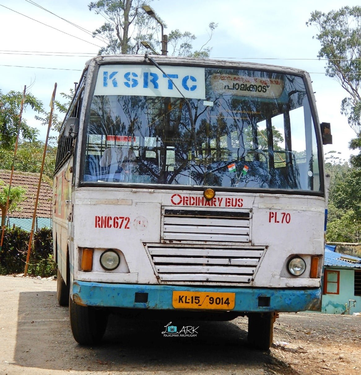 KSRTC RNC 672 Palakkad - Nelliyampathy - Karappara Bus Timings