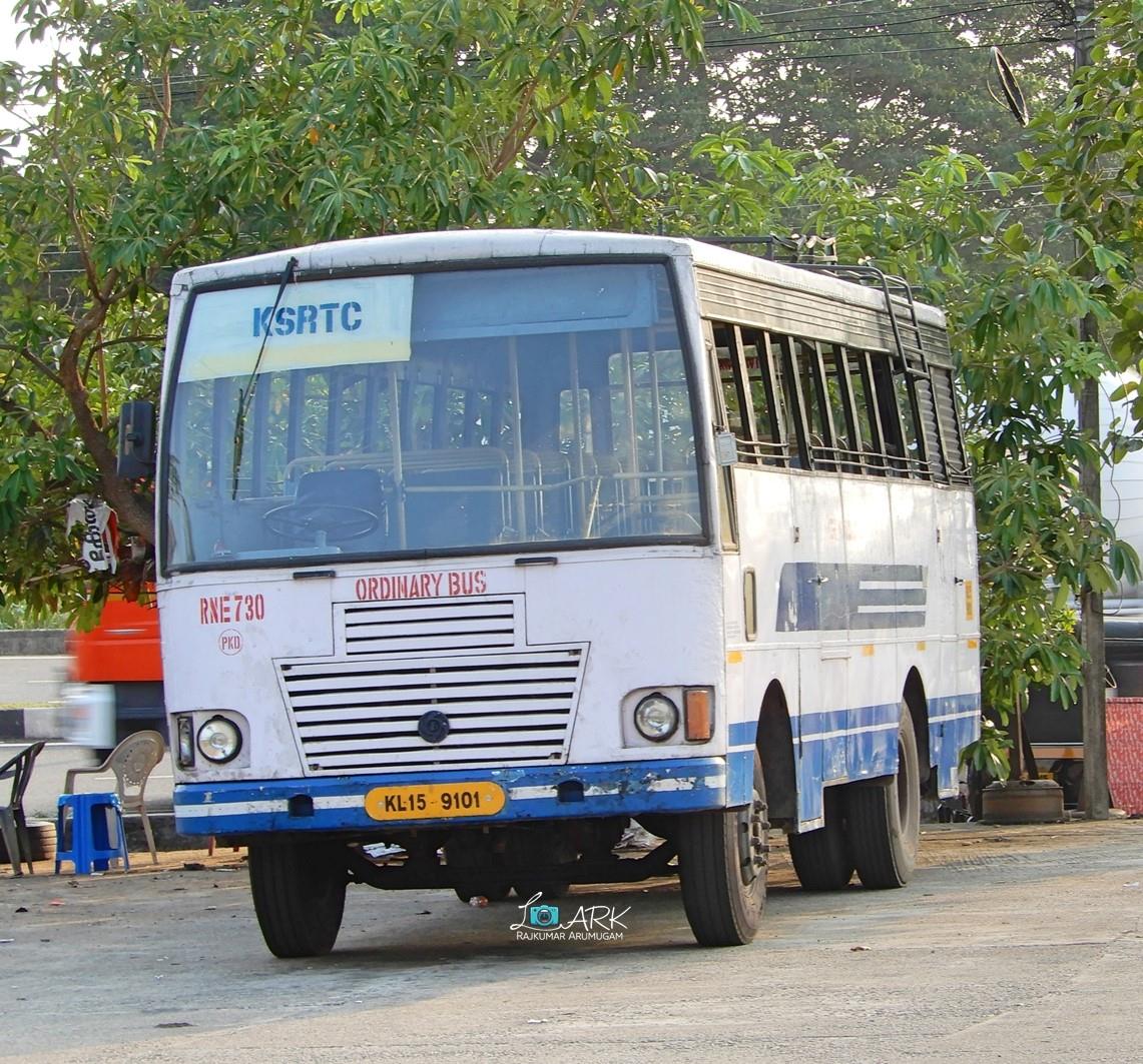 KSRTC RNE 730 Thrissur - Pudukkad - Mupliyam Bus Timings