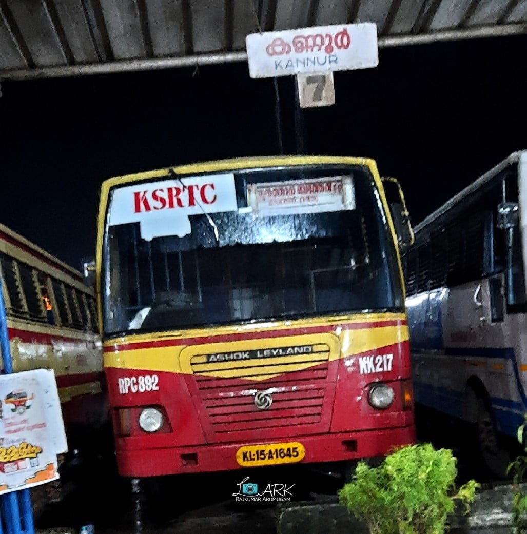 KSRTC RPC 892 Thalayad - Thamarassery - Kottayam Bus Timings