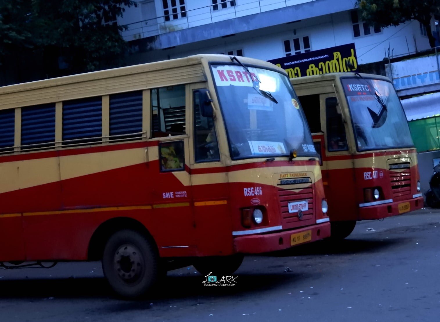 KSRTC RSE 456 Nedumkandam - Varkala Sivagiri Bus Timings