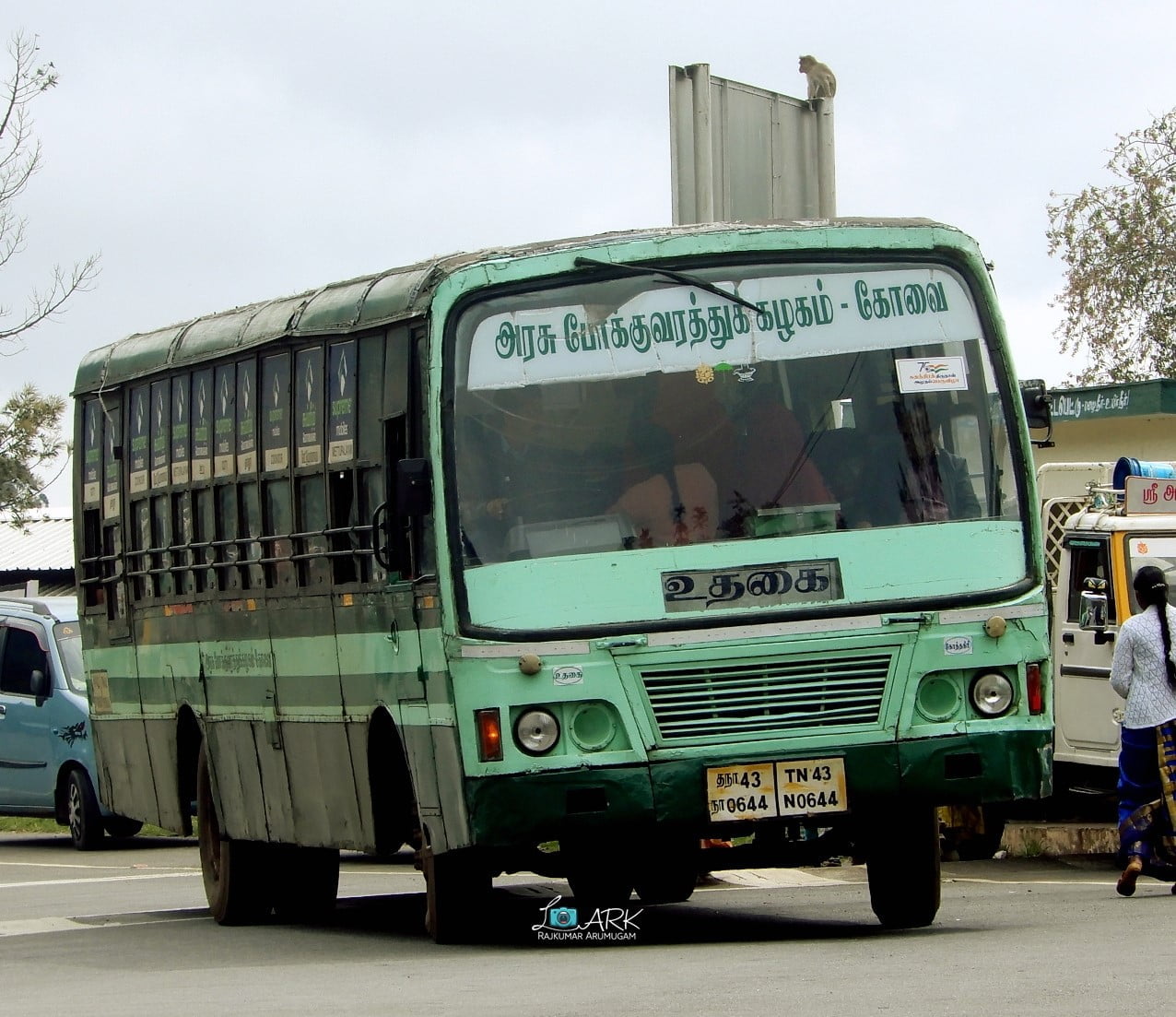 TNSTC TN 43 N 0644 Kotagiri - Ooty Bus Timings