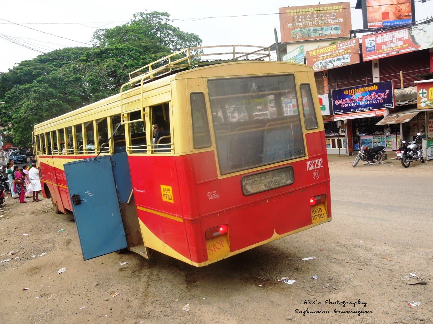 KSRTC RSC 292 Thiruvananthapuram - Poovar - Kaliyakkavilai Bus Timings