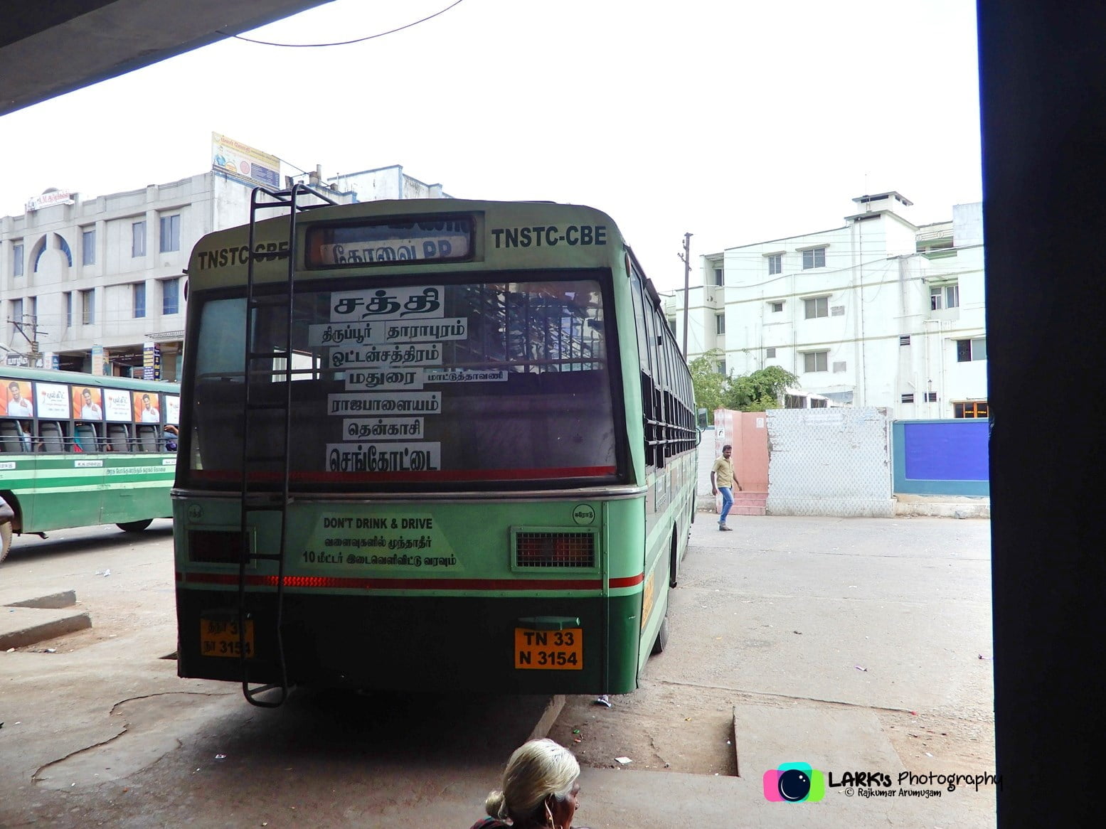 TNSTC Bus Timings from Tenkasi Bus Stand