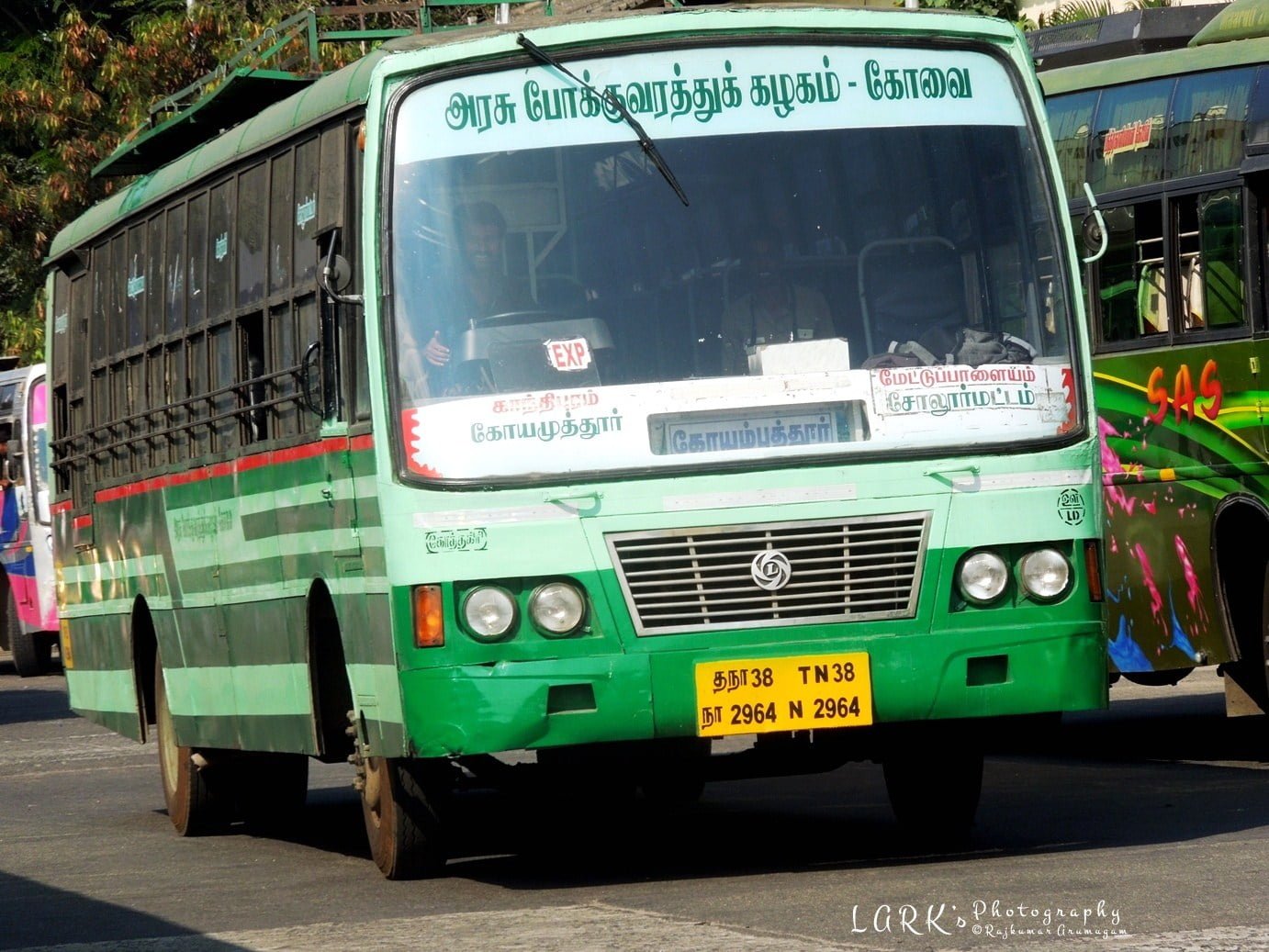 TNSTC TN 38 N 2964 Kotagiri - Sundatty Bus Timings