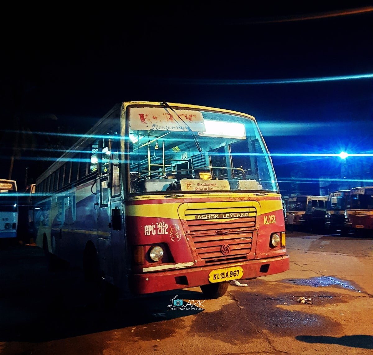 KSRTC RPC 262 Chengannur - Amrita Hospital Bus Timings