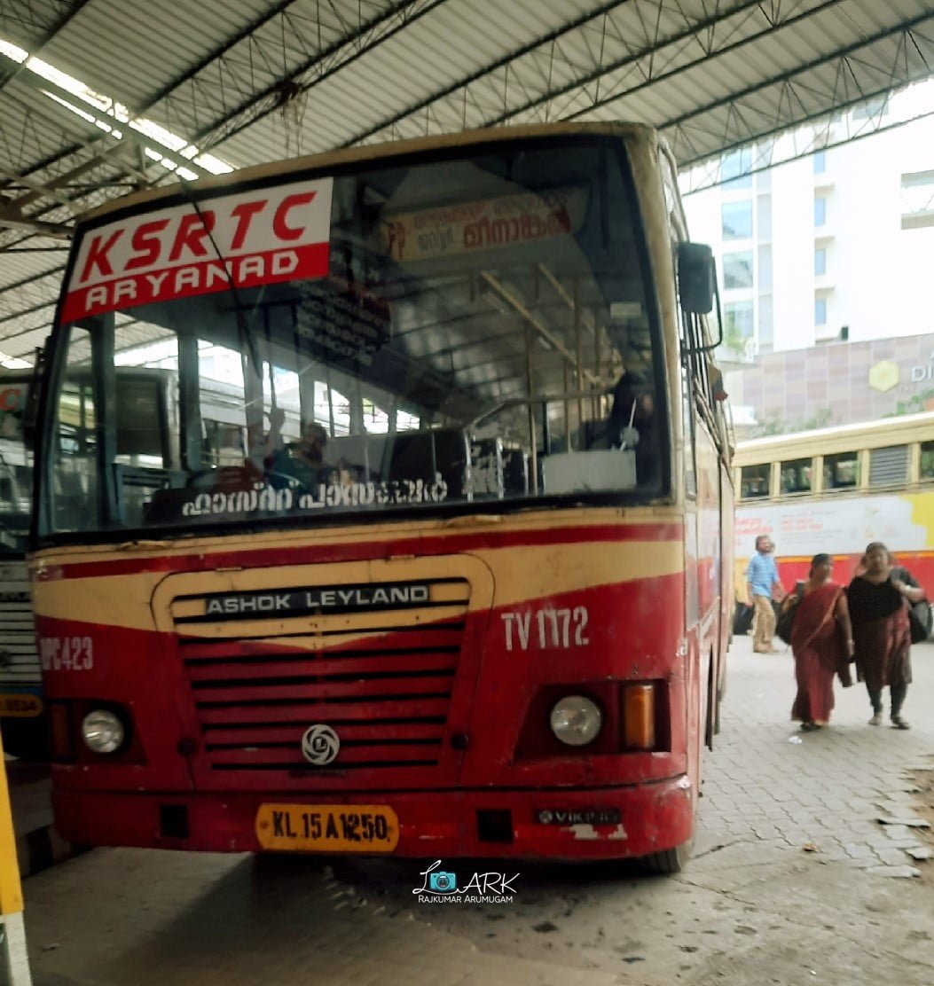 KSRTC RPC 423 Thiruvananthapuram - Meenankal Bus Timings