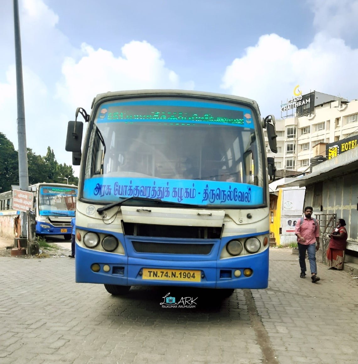 TNSTC TN 74 N 1904 Nagercoil - Thiruvananthapuram Bus Timings