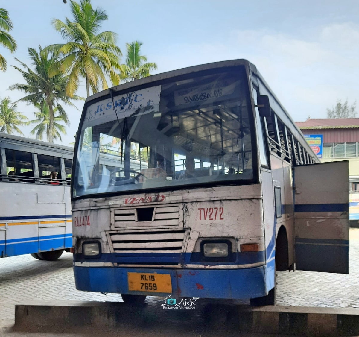 KSRTC RAA 474 Nedumangad - Murukkumpuzha Bus Timings