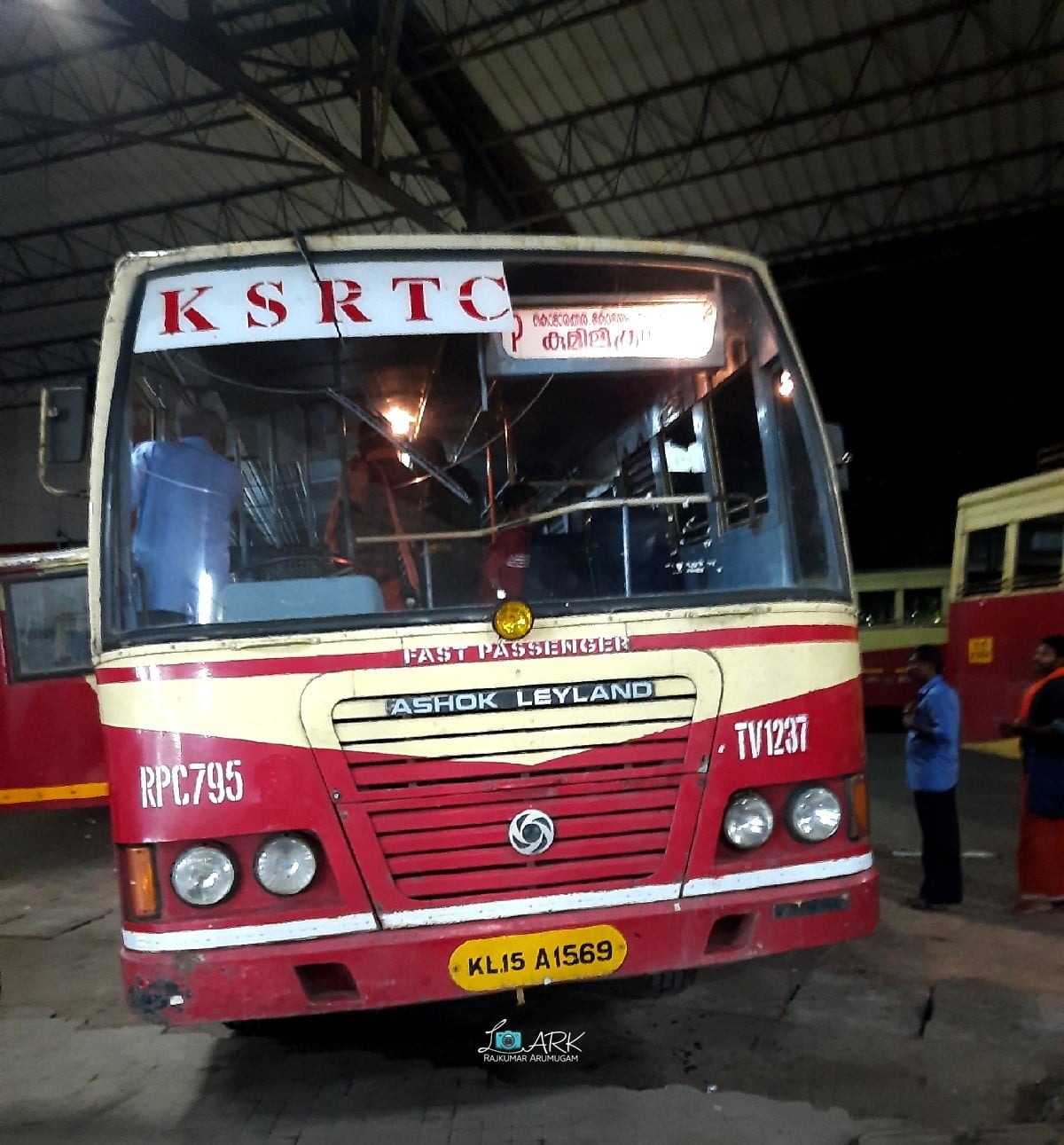 KSRTC RPC 975 Thiruvananthapuram - Kumily Bus Timings