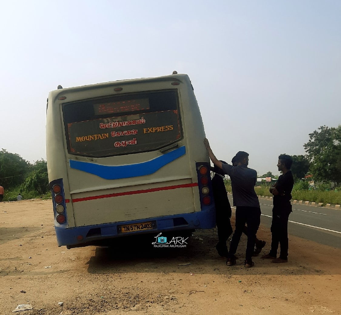 TNSTC TN 57 N 2403 Kumily - Coimbatore - Mettupalayam Bus Timings