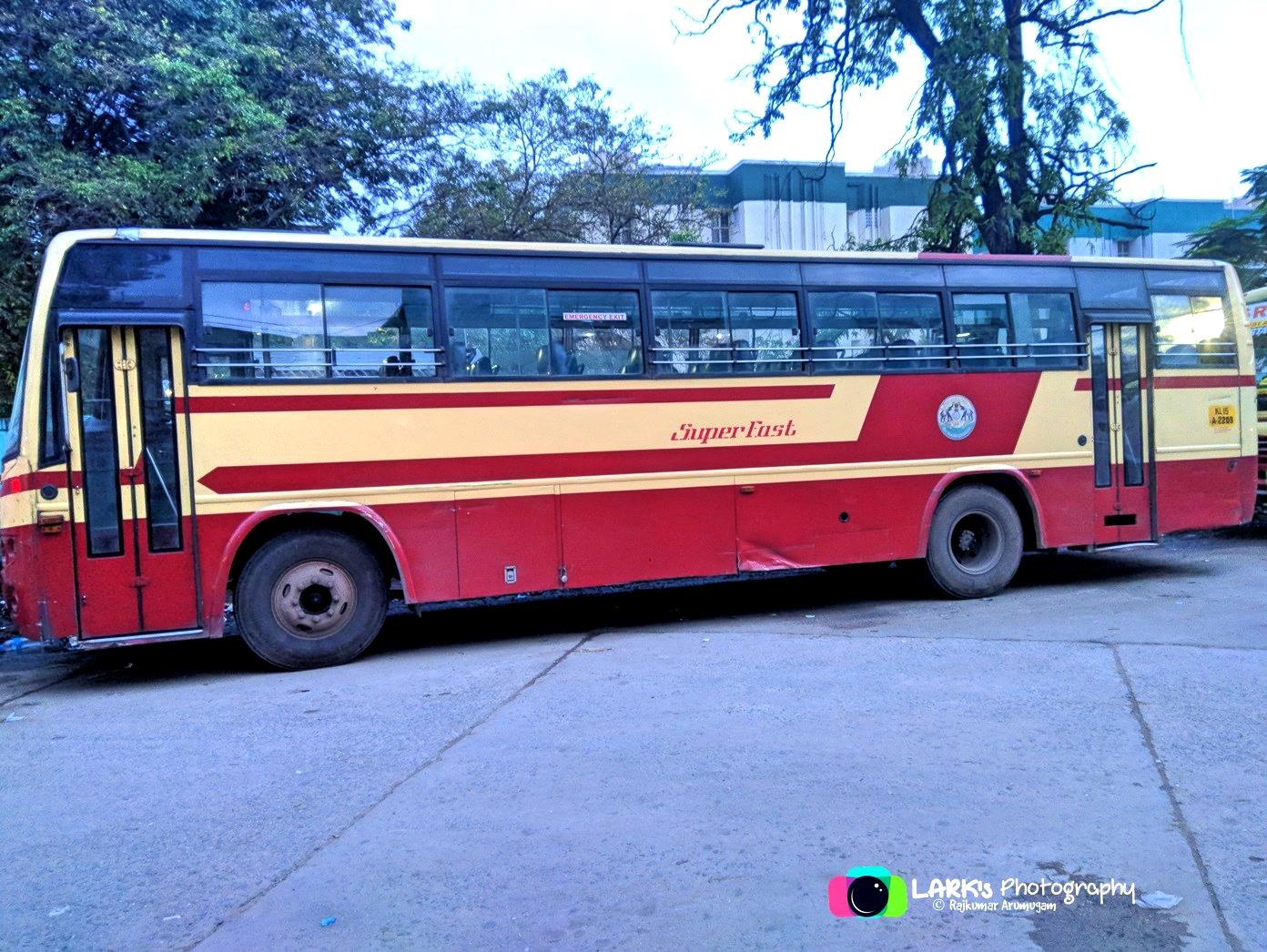 KSRTC AT 312 Pathanapuram - Chandanakampara Super Fast Bus Timings