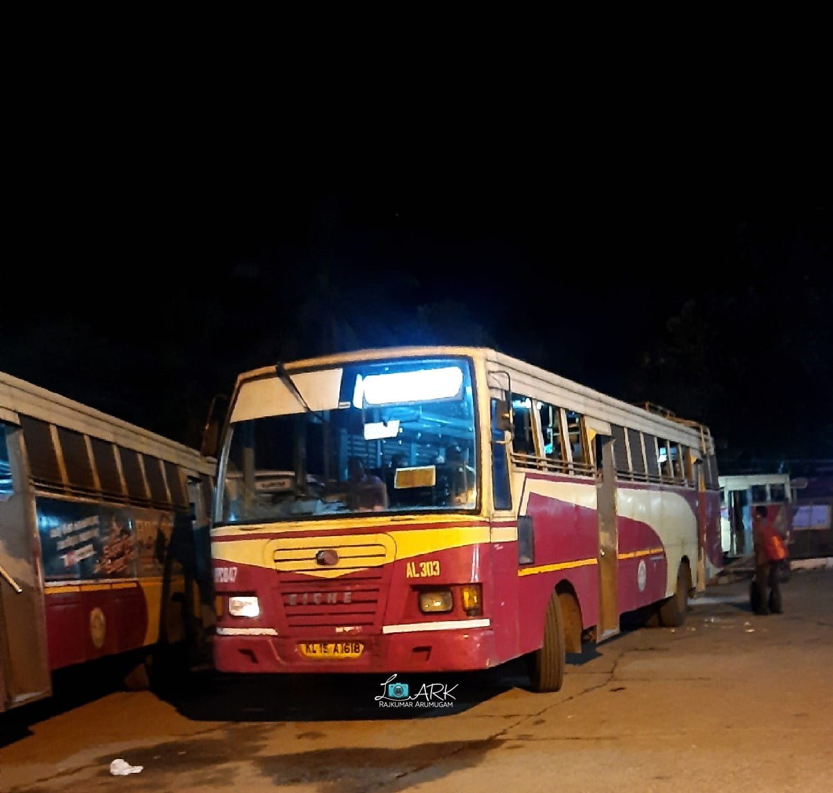 KSRTC RPC 847 Chengannur - Punalur Bus Timings