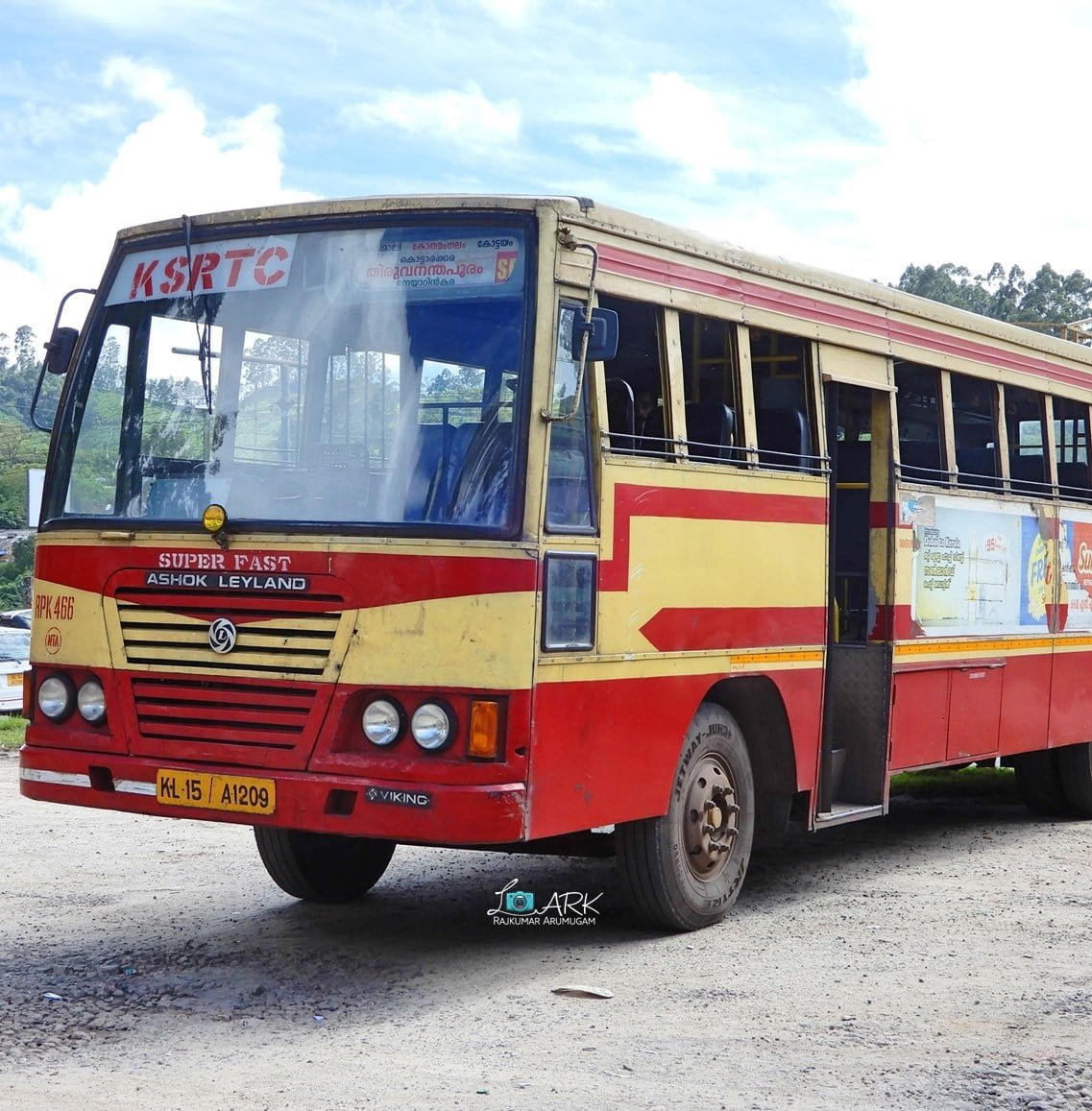 KSRTC RPK 466 Neyyattinkara - Kozhikode Super Fast Bus Timings