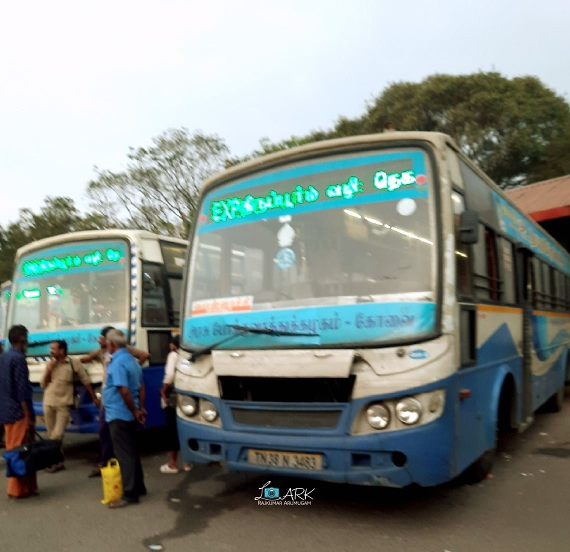 TNSTC TN 38 N 3483 Pollachi - Tiruppur Bus Timings