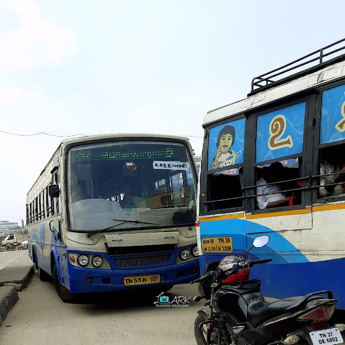 TNSTC TN 55 N 1091 Coimbatore - Ponnamaravathi Bus Timings