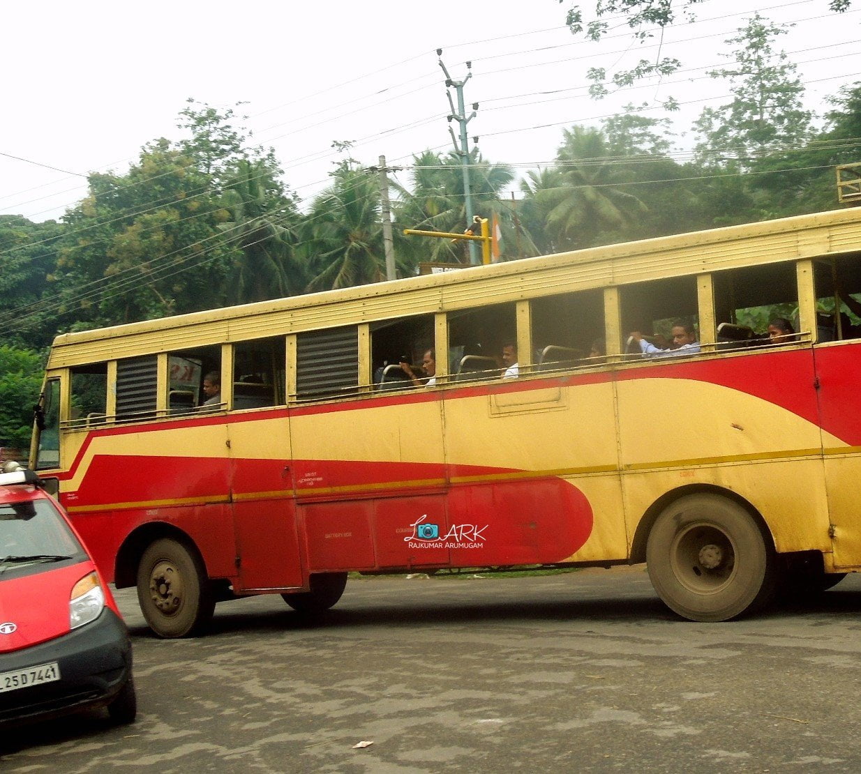 KSRTC RPM 285 Aryankavu - Ernakulam Fast Passenger Bus Timings