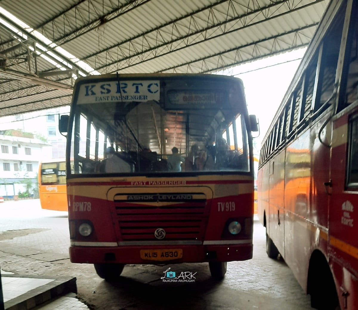 KSRTC RPM 78 Tenkasi - Thiruvananthapuram Fast Passenger Bus Timings