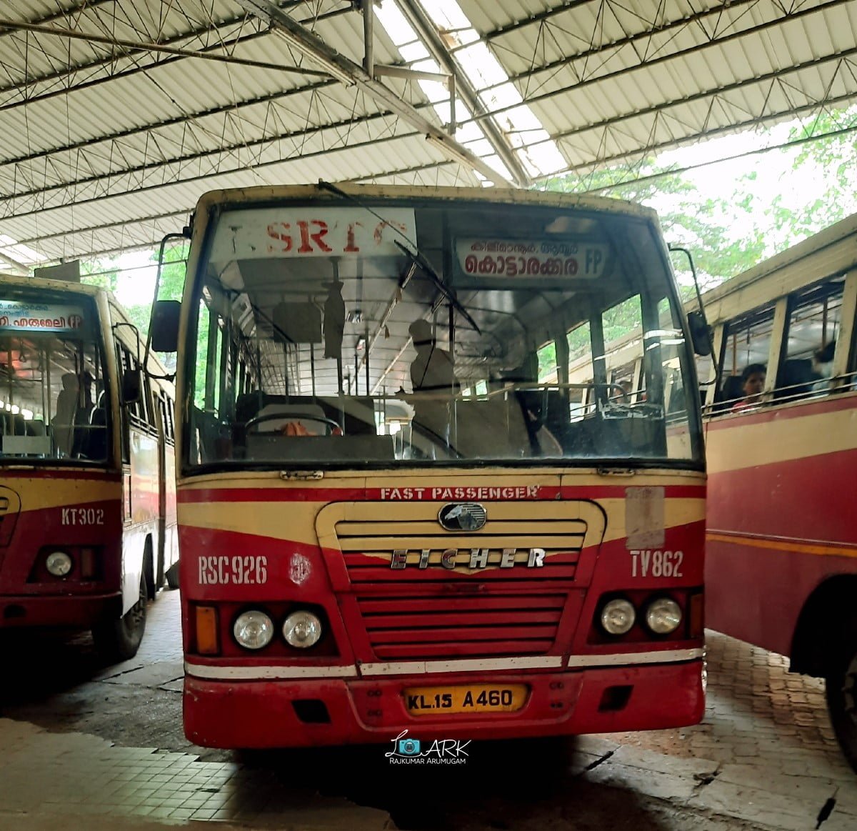 KSRTC RSC 926 Thiruvananthapuram - Kottarakkara Fast Passenger Bus Timings