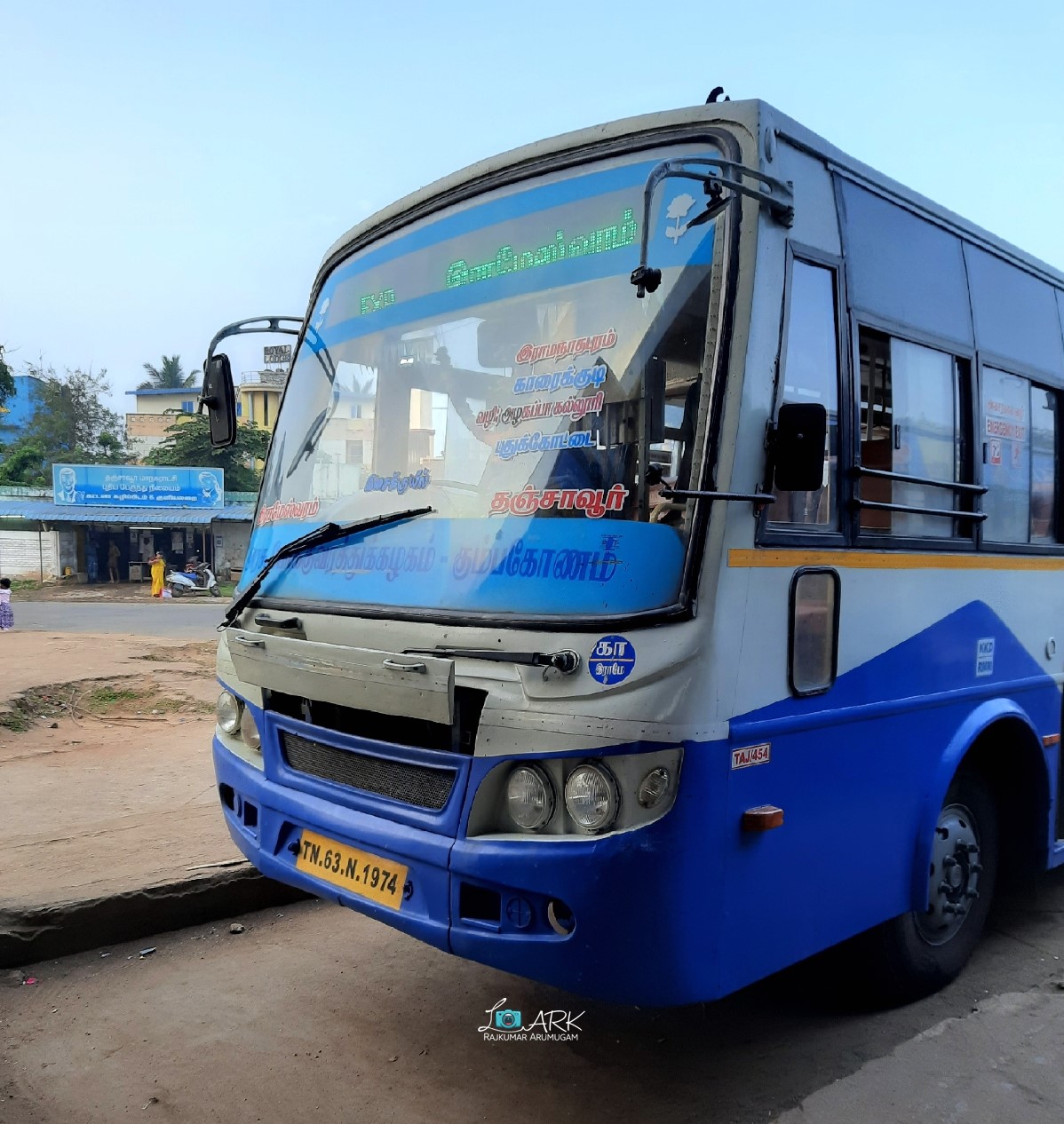 TNSTC TN 63 N 1974 Thanjavur - Rameswaram Bus Timings