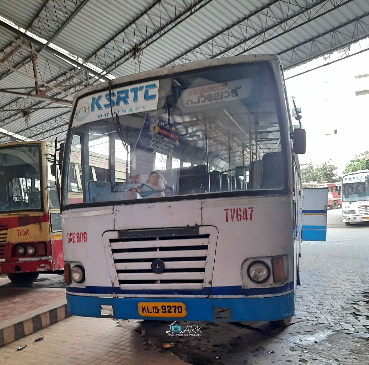 KSRTC RNE 806 Palode to Thiruvananthapuram Bus Timings