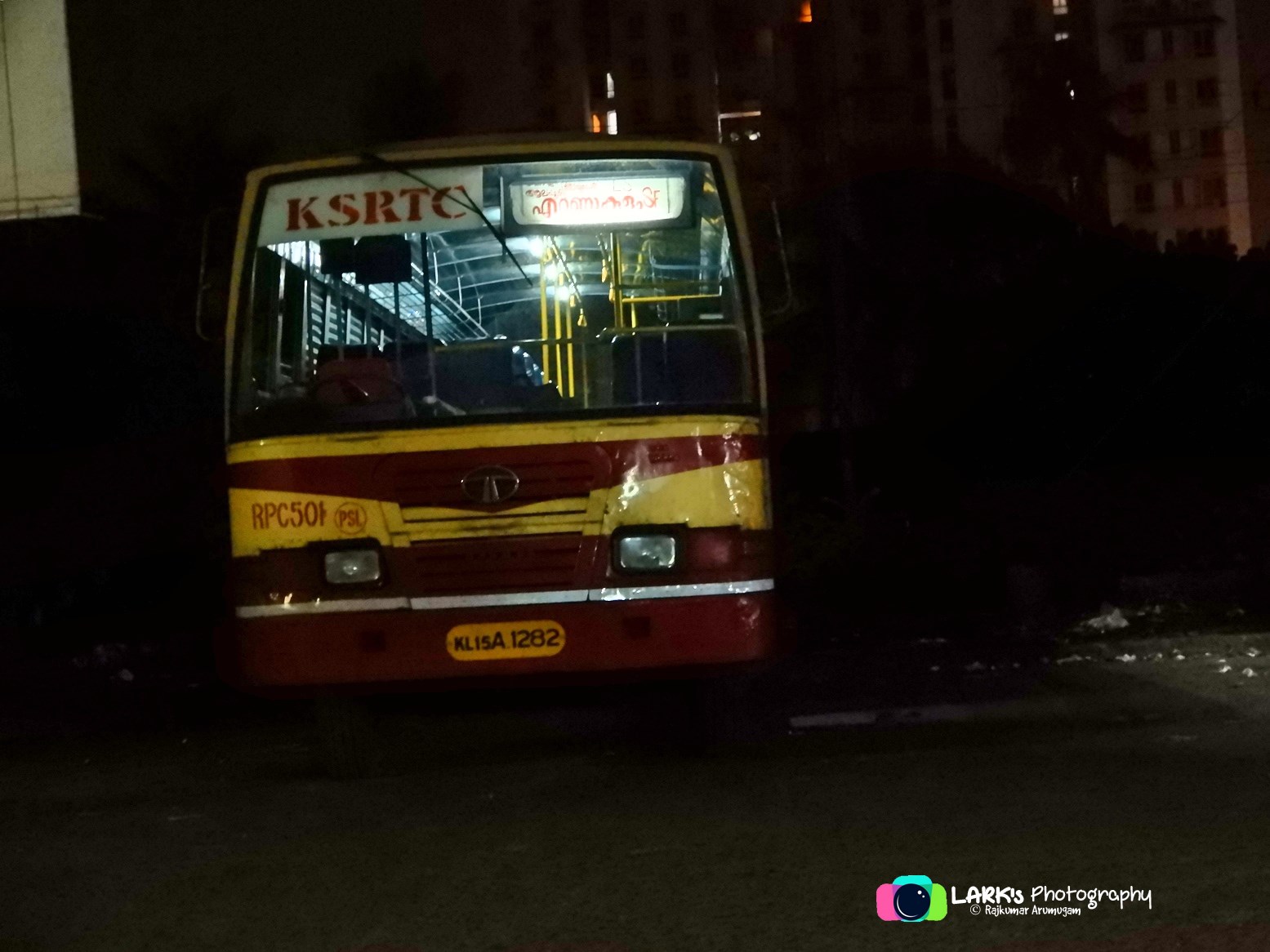 KSRTC Super Fast RPC 501 Ernakulam to Poovar Bus Timings