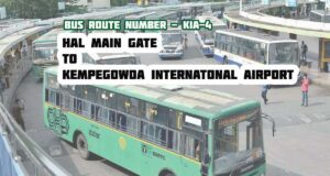 Bangalore BMTC Bus Route #KIA-4 HAL Main Gate to Bangalore International Airport Bus Timings