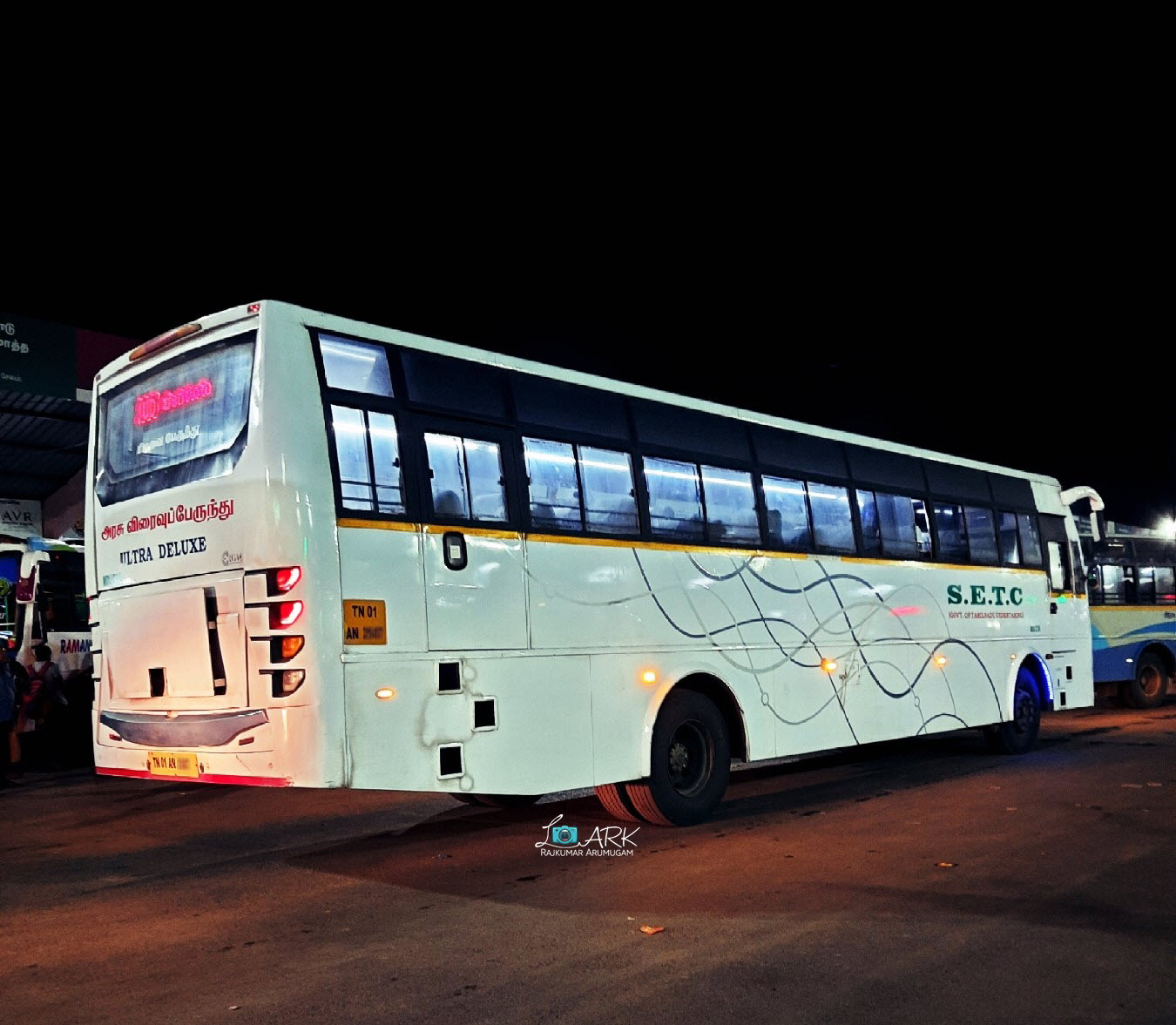 SETC Ultra Deluxe Bangalore to Kumily Bus Timings