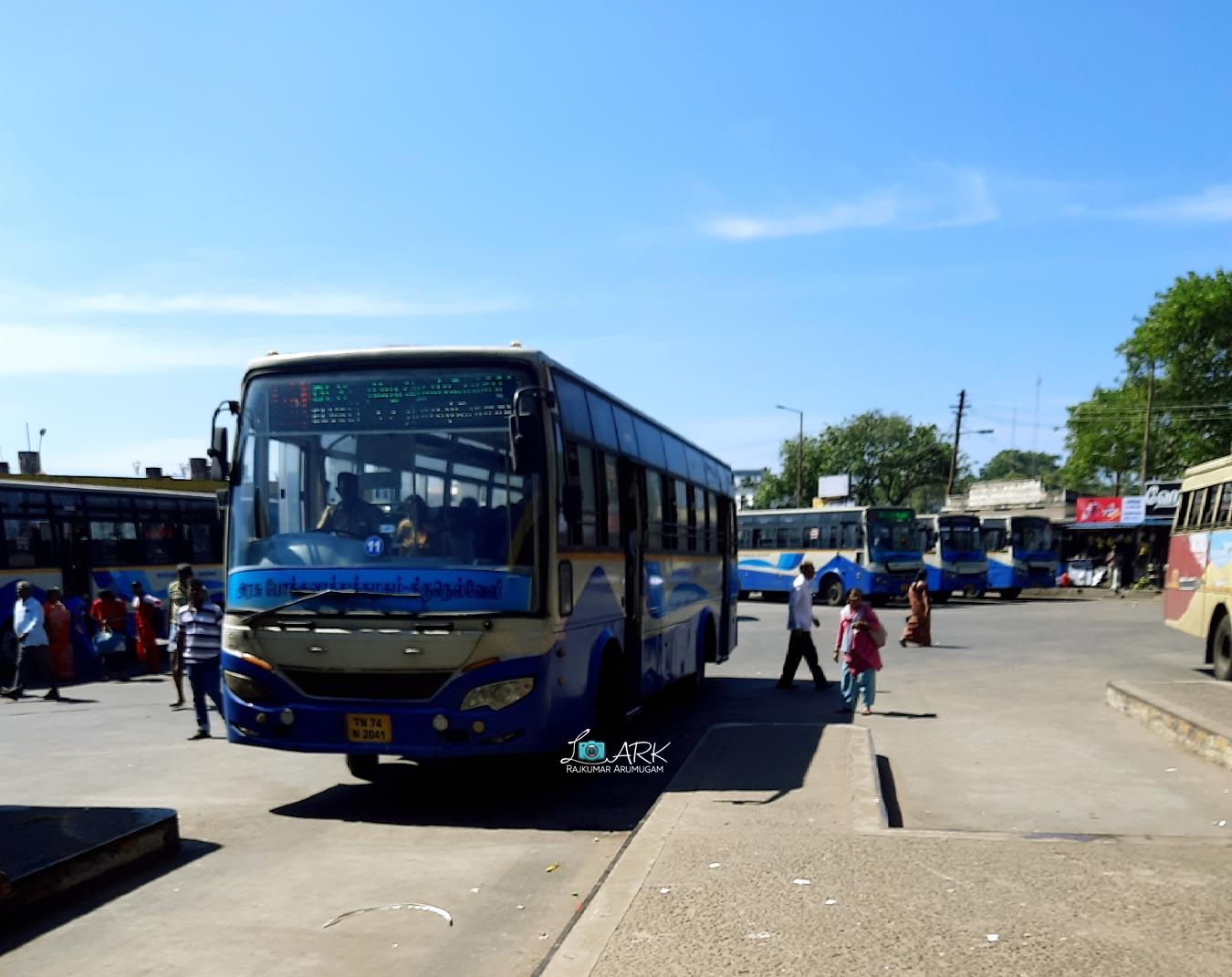 TNSTC Local Bus Timings from Nagercoil Vadasery Bus Stand