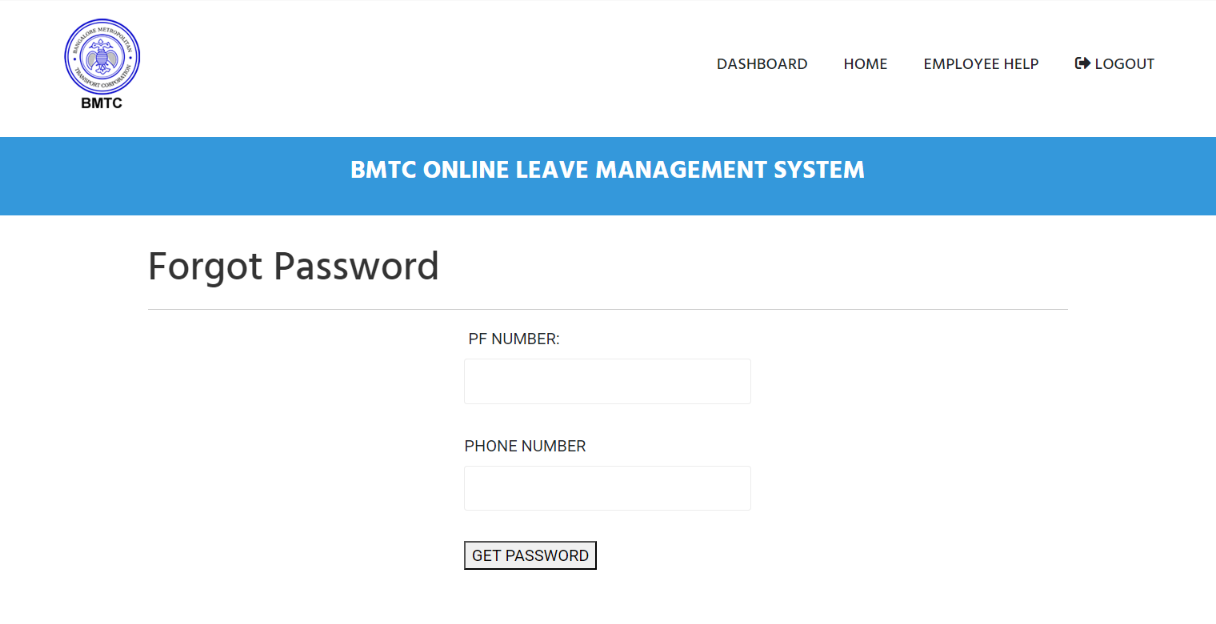 BMTC LMS (Online Leave Management System)