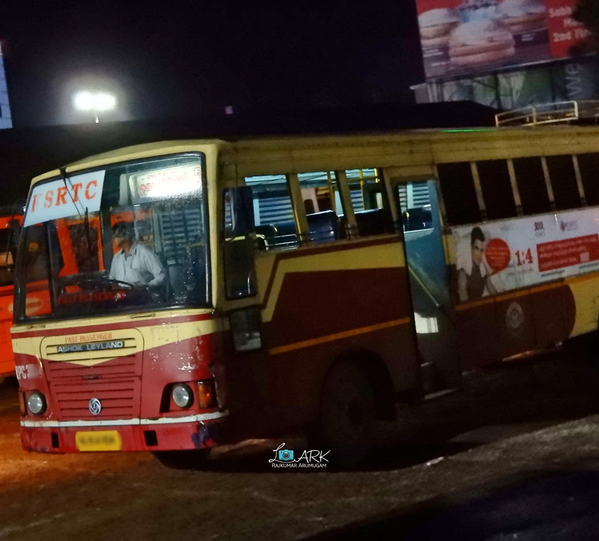 KSRTC Fast Passenger RPC 338 Perinthalmanna to Mundakayam Bus Timings