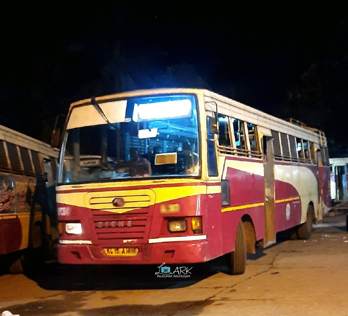 KSRTC Fast Passenger RPC 800 Thiruvananthapuram to Pathanamthitta Bus Timings (via Infosys, Technopark)