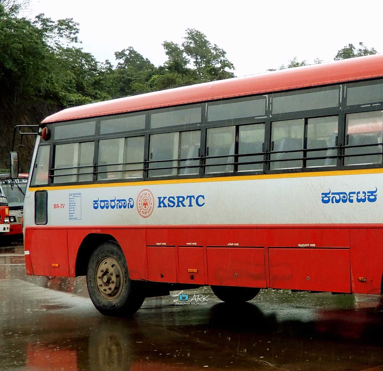 KSRTC KA-17-F-1961 Davanagere to Mantralaya Bus Timings