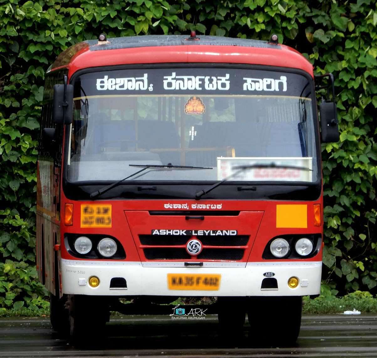 KSRTC (KKRTC) KA-35-F-377 Hospet to Davanagere Bus Timings