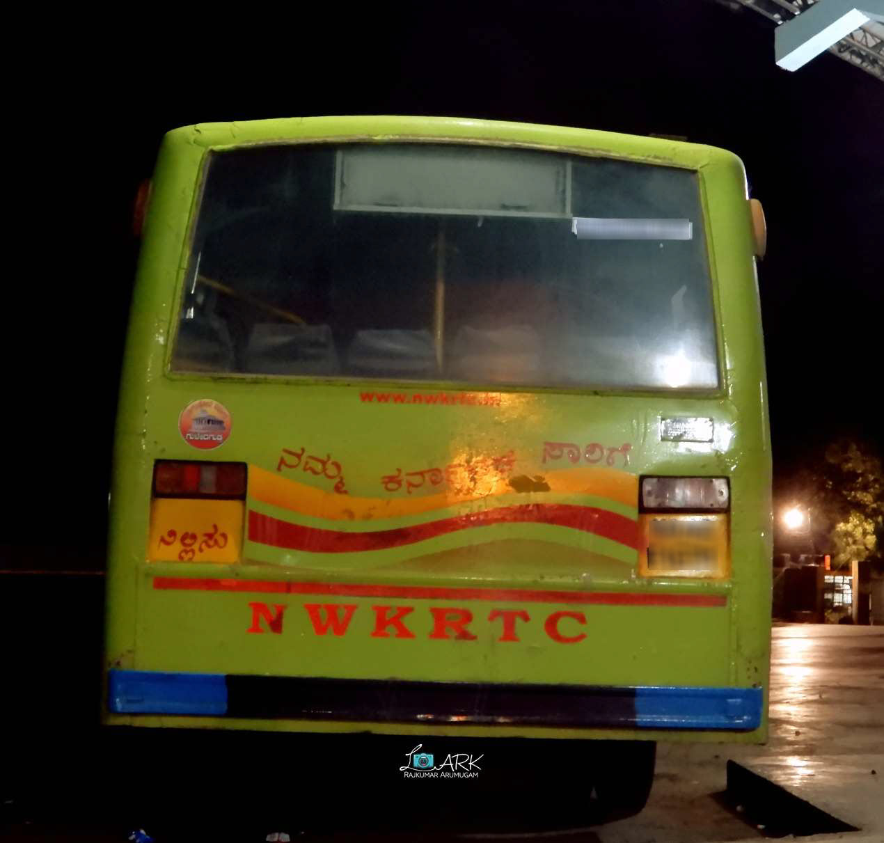 KSRTC (NWKRTC) KA-31-F-1568 Gokarna to Mantralaya Bus Timings