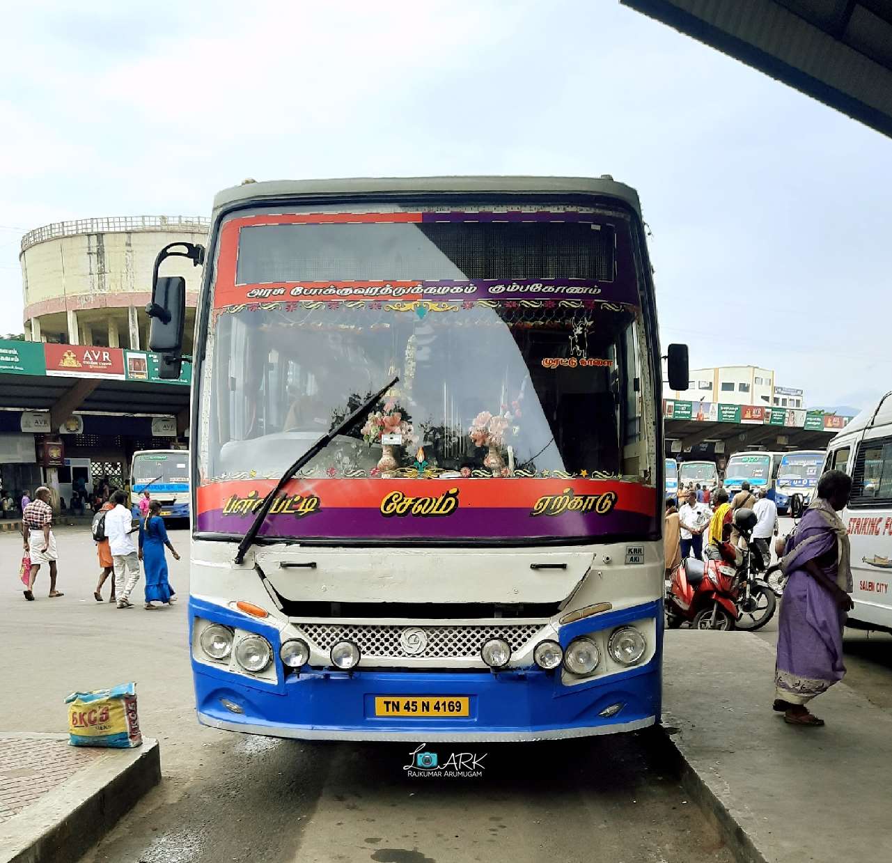 TNSTC TN 45 N 4169 Pallapatti to Yercaud Bus Timings 