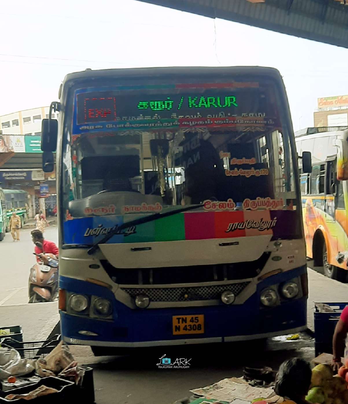 TNSTC TN 45 N 4308 Pallapatti to Vellore Bus Timings