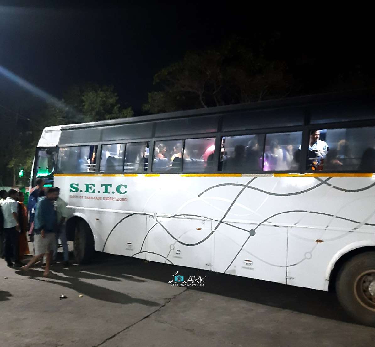 SETC Ultra Deluxe KAN C633 Kanyakumari to Neyveli Bus Timings