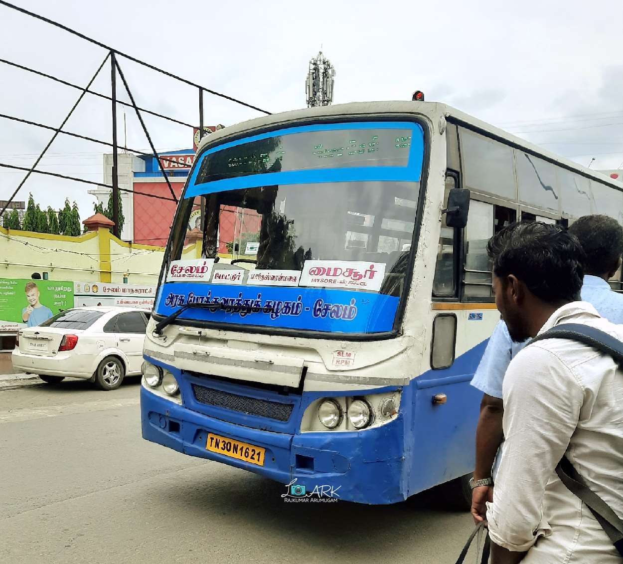 TNSTC TN 30 N 1621 Salem to Mysore Bus Timings