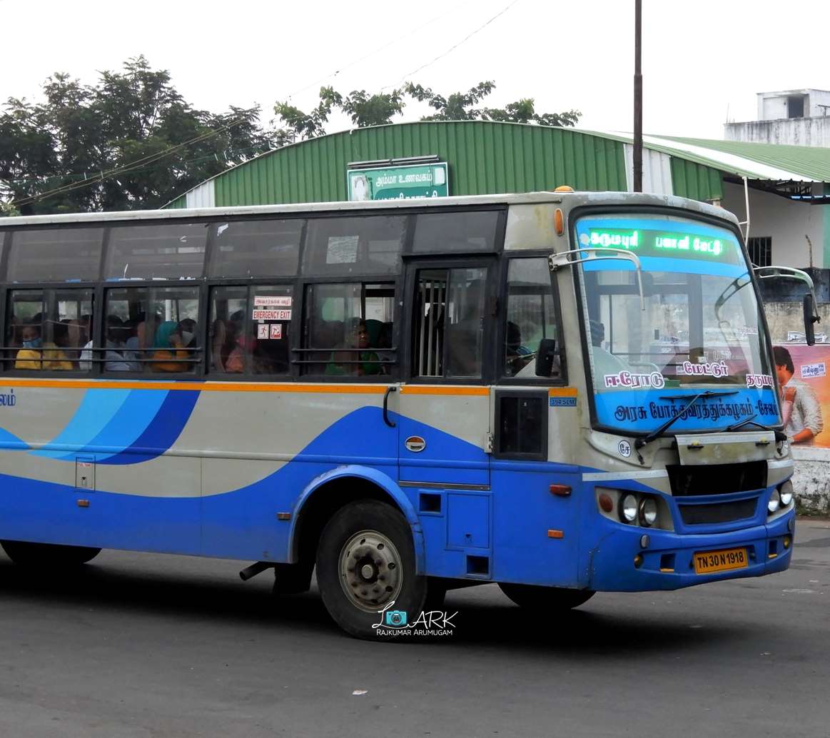 TNSTC TN 30 N 1918 Erode to Dharmapuri Bus Timings