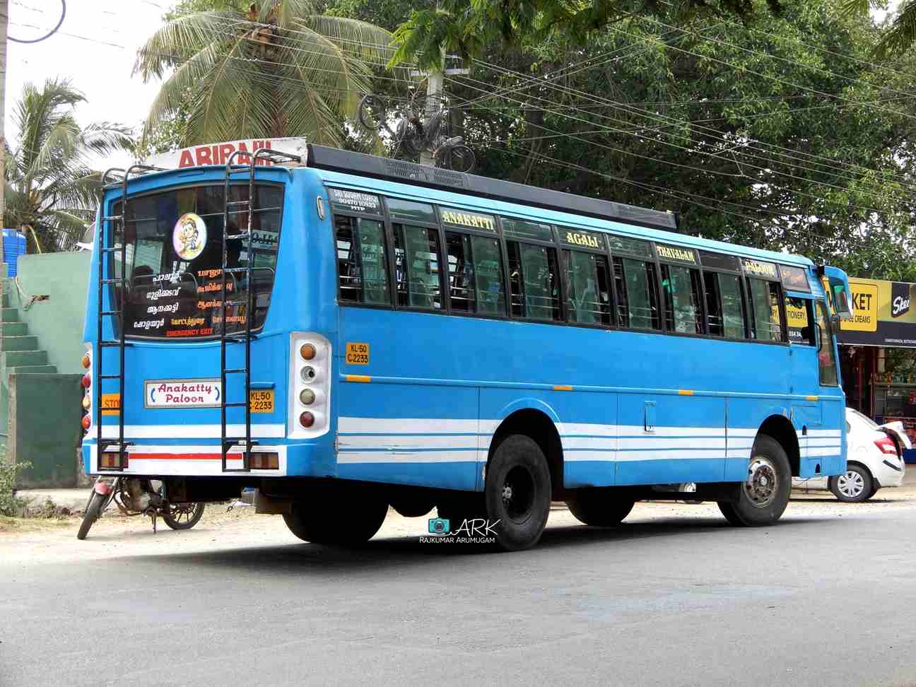 Anaikatti to Paloor Bus Timings