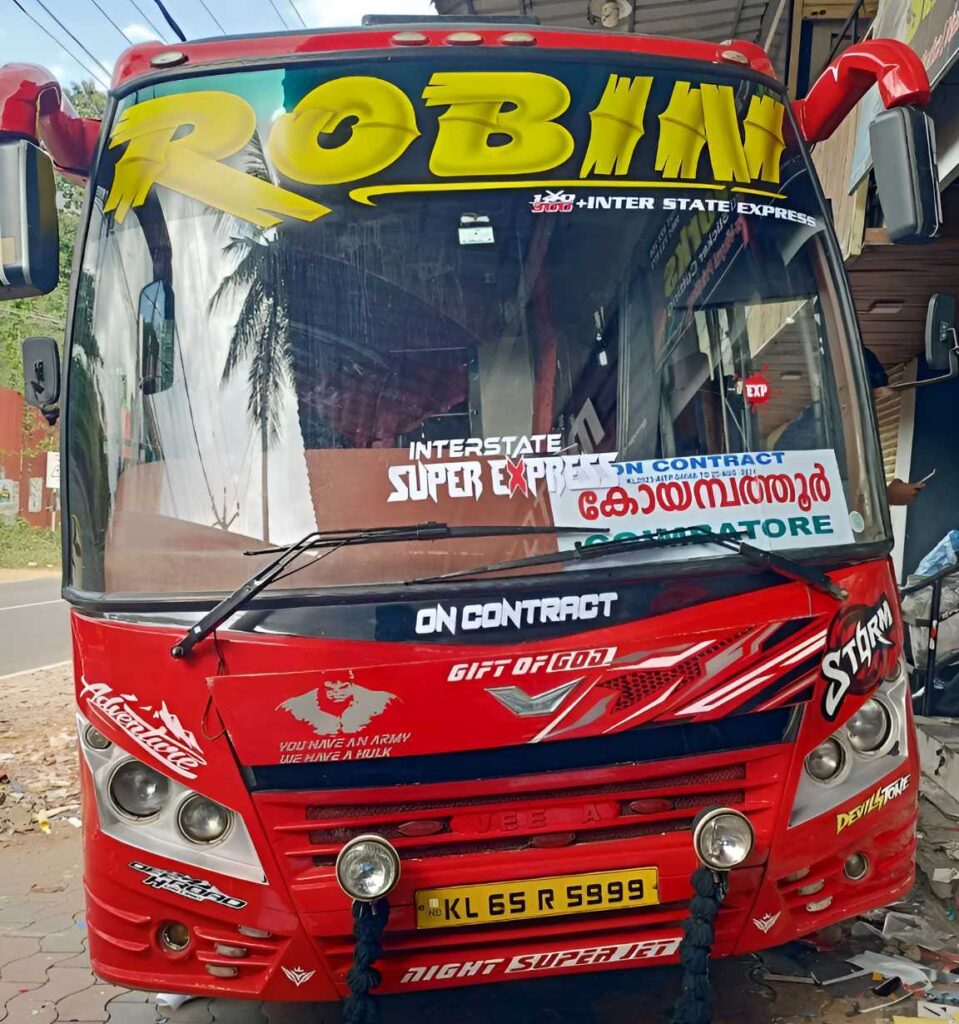 ROBIN | Pathanamthitta to Coimbatore | Bus Timings Ticket to Get Lost