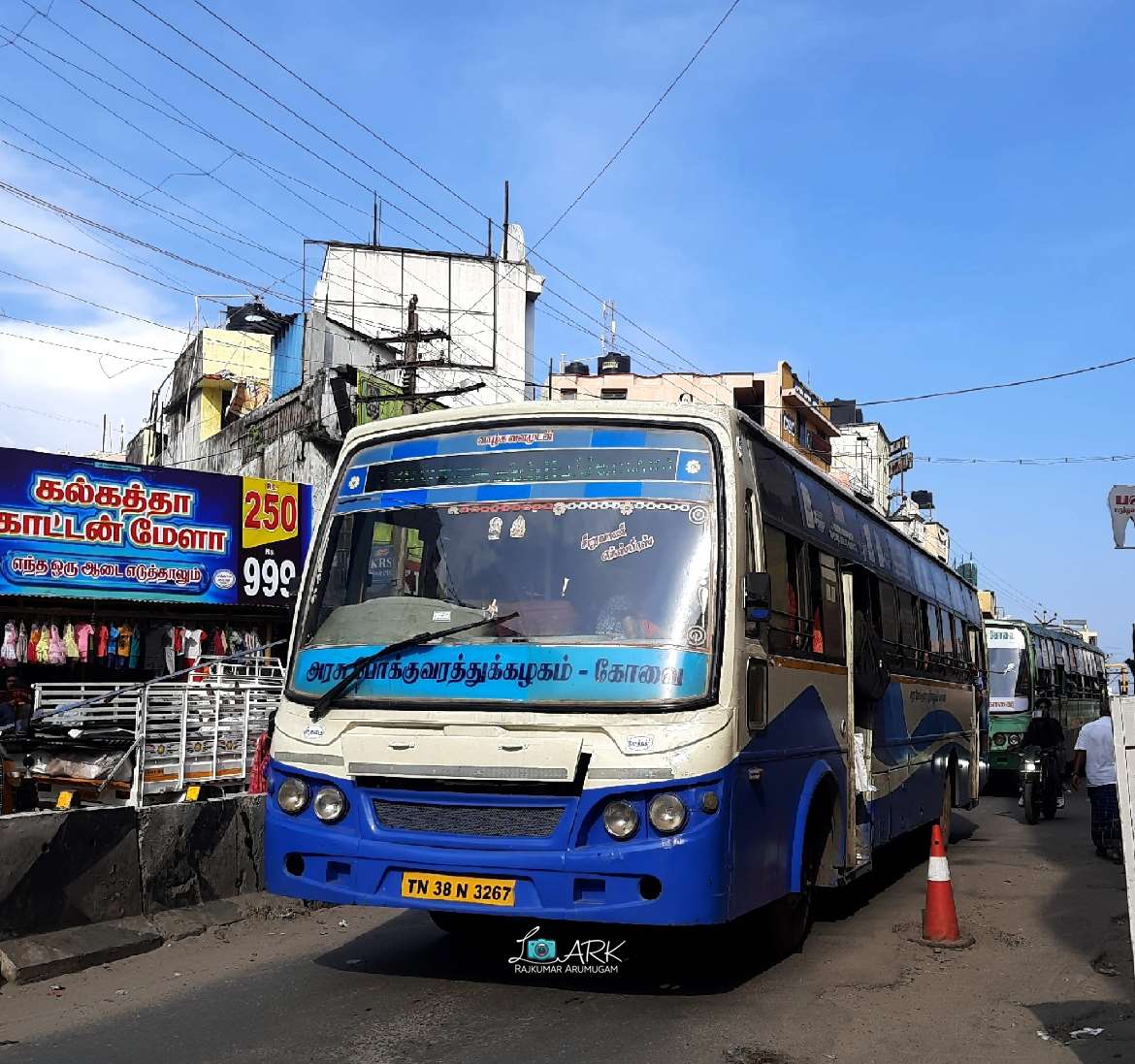 TNSTC TN 38 N 3267 Coimbatore to Kotagiri Bus Timings