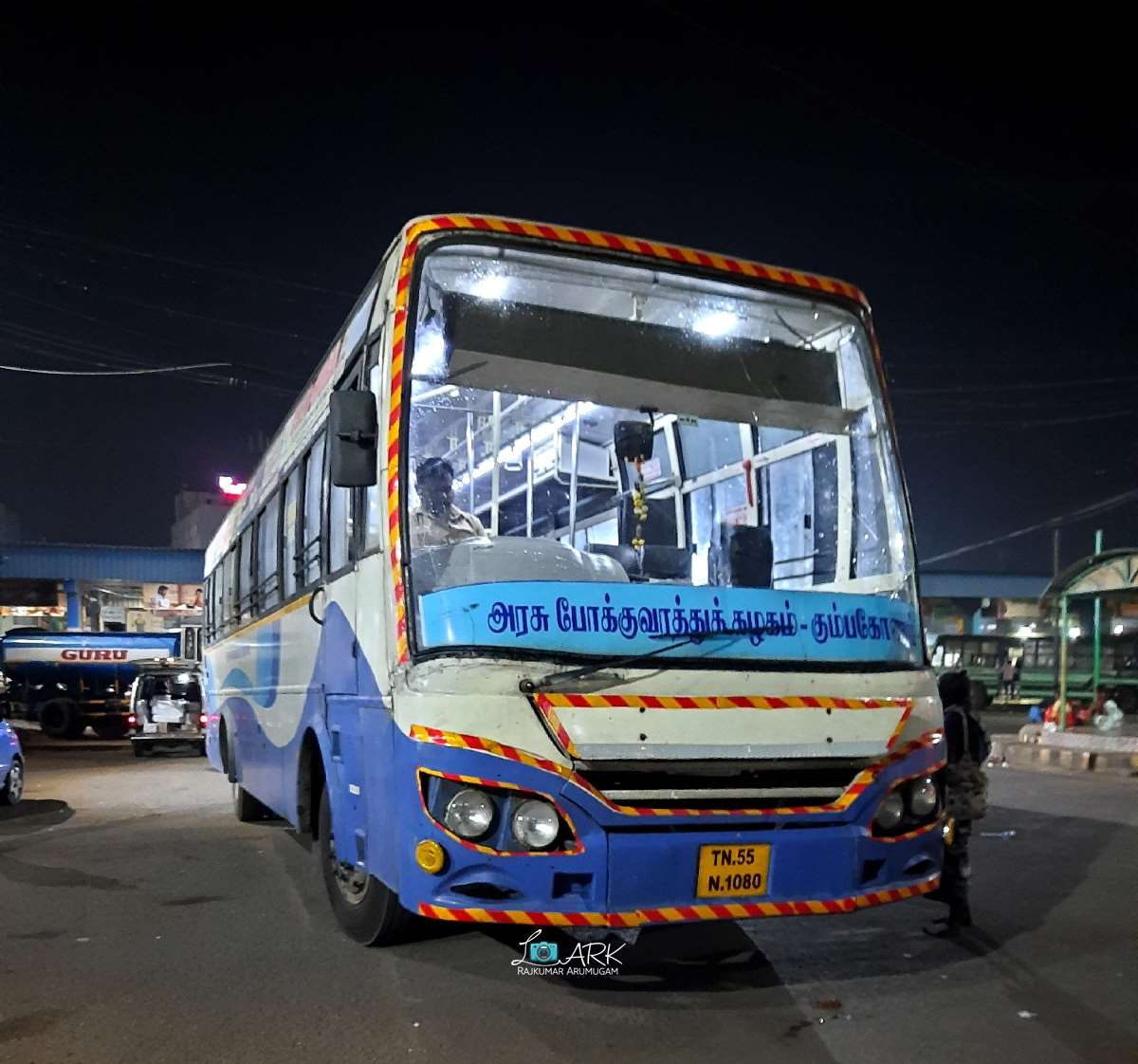 TNSTC TN 55 N 1080 Pudukkottai to Chennai Bus Timings