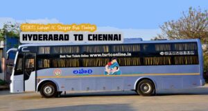 TSRTC Lahari AC Sleeper Hyderabad to Chennai Bus Timings