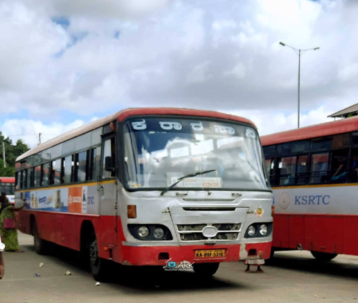 KSRTC KA-09-F-5316 Mysore to Kozhikode Bus Timings