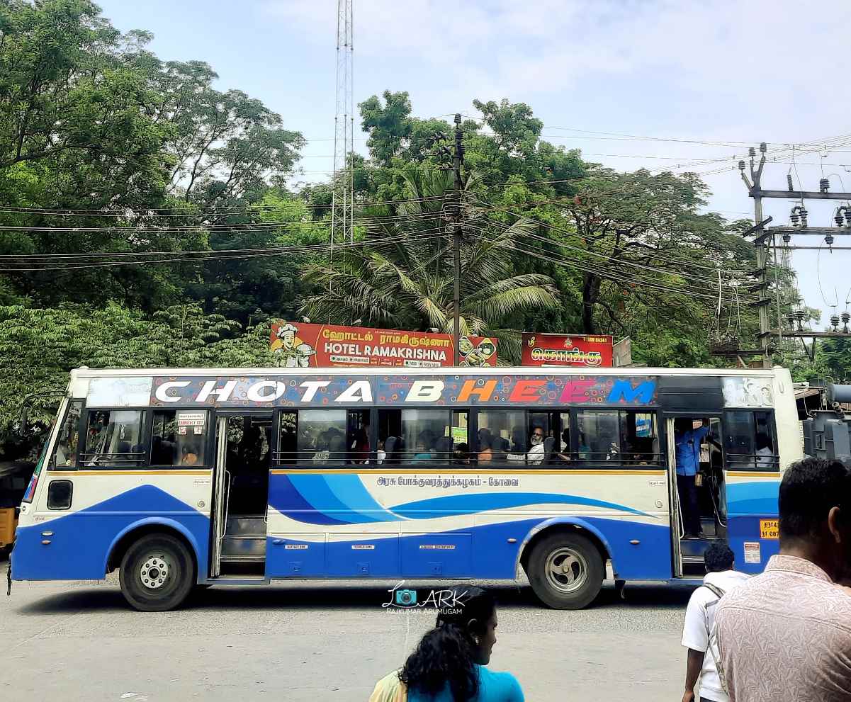 TNSTC TN 43 N 0874 Madurai to Ooty Bus Timings