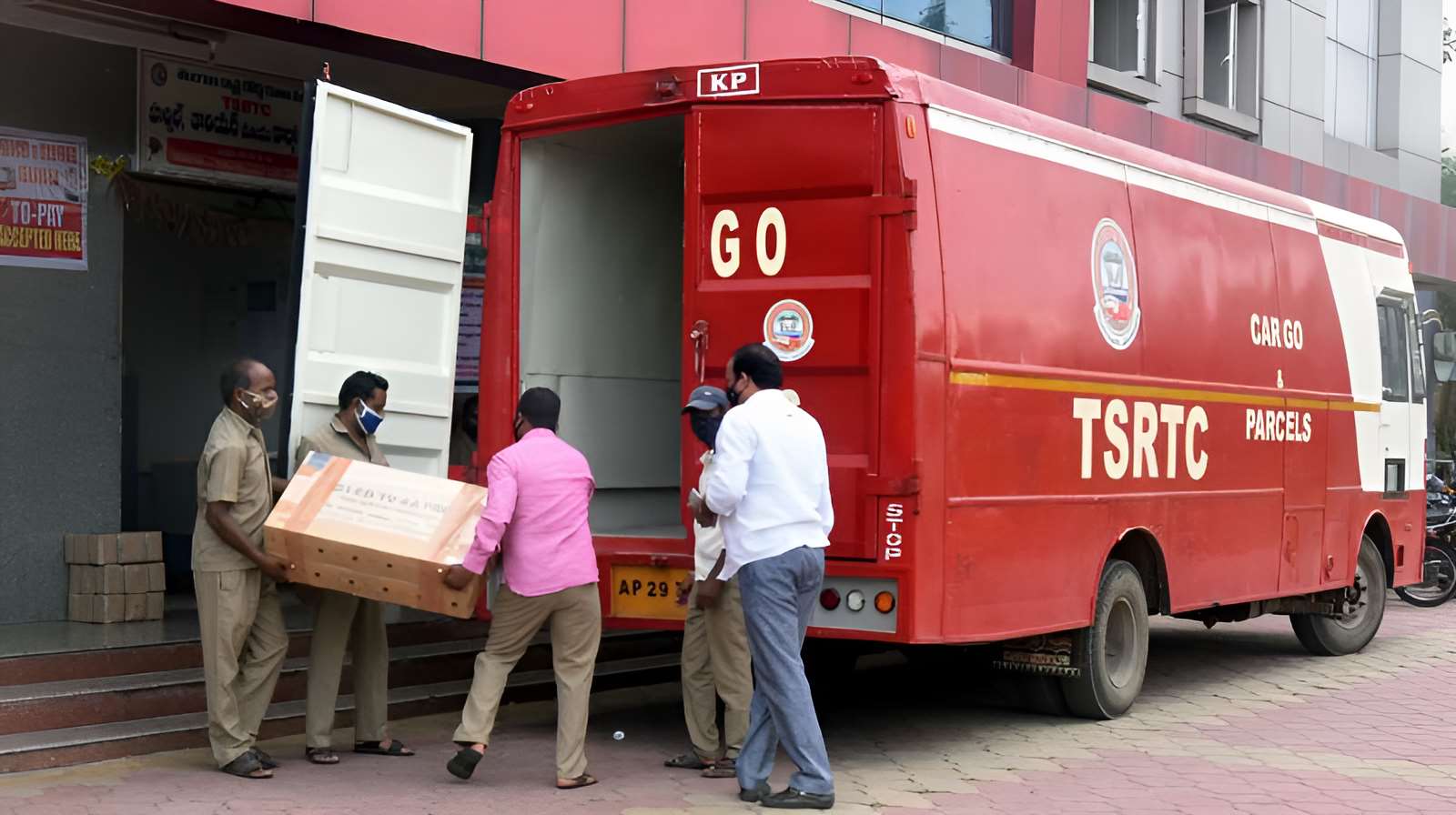 TSRTC Cargo and Parcel Booking Agents and Counters Contact Details in Andhra Pradesh